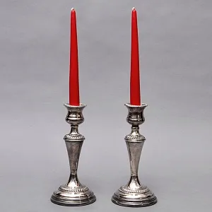 Парные Подсвечники на одну свечу, Silverplate, SHEFFIELD Англия середина ХХ века. 