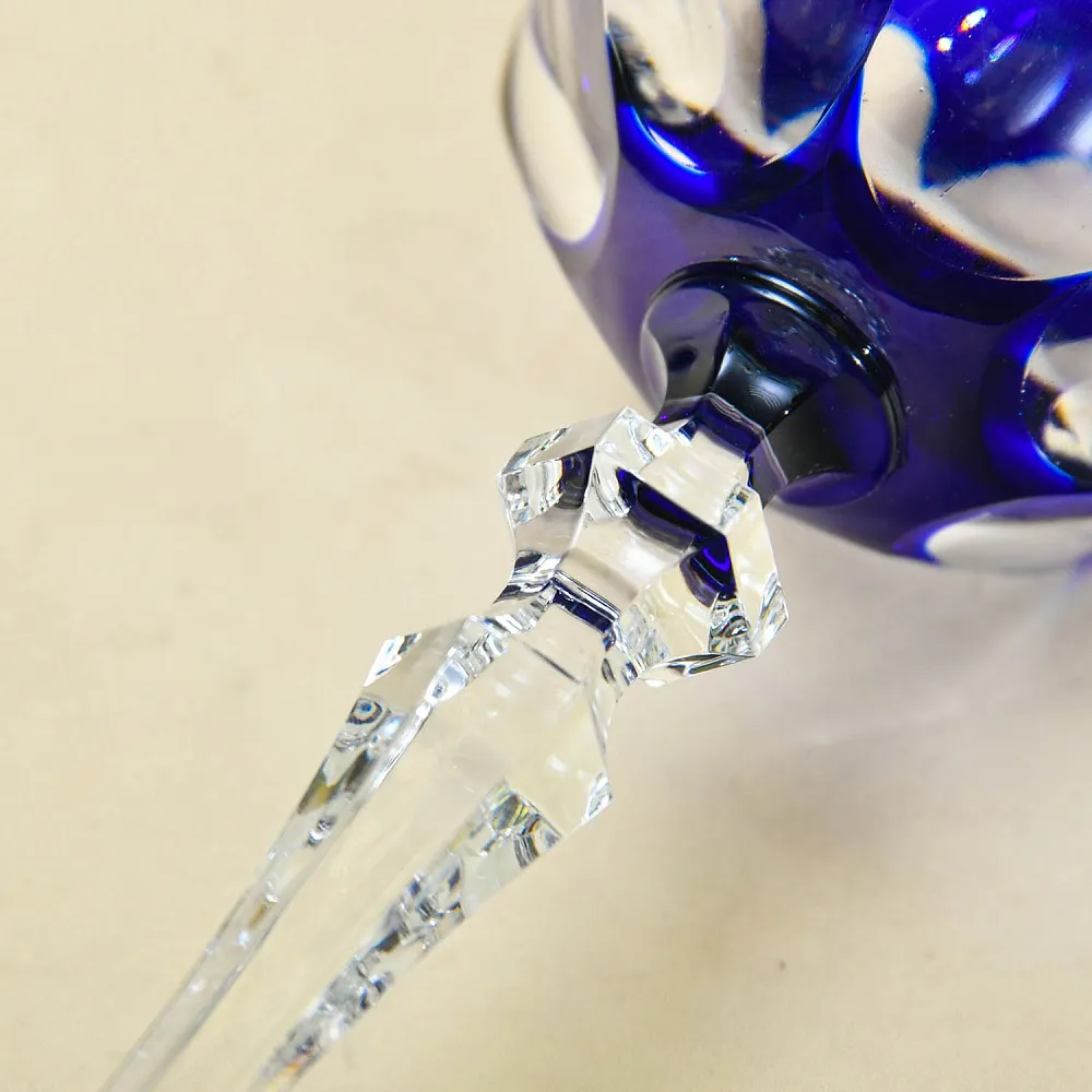 «МЭРИЛИН» - Шесть Бокалов из Цветного Хрусталя, NACHTMANN Германия, 60 -е годы ХХ века.