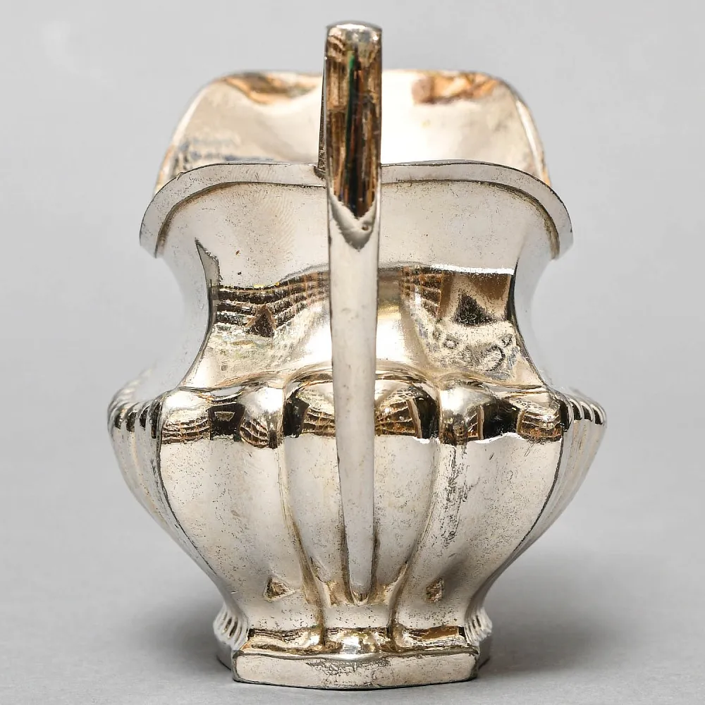 Металлический Молочник - Соусник - Кувшинчик. Silverplate, SHEFFIELD Англия, середина ХХ века. 