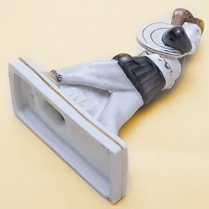 Коллекционная Фарфоровая статуэтка «Юный электрик», ДФЗ Вербилки СССР, середина ХХ века. 