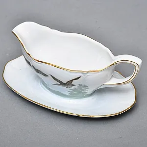 Столовый Фарфоровый сервиз «Охота» на 12 персон, Kaestner Saxonia Германия, первая половина ХХ века.