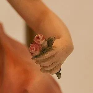 Настольная Электрическая Лампа - Светильник «ВЕСНА», FLORENCE, Италия -1985 год.