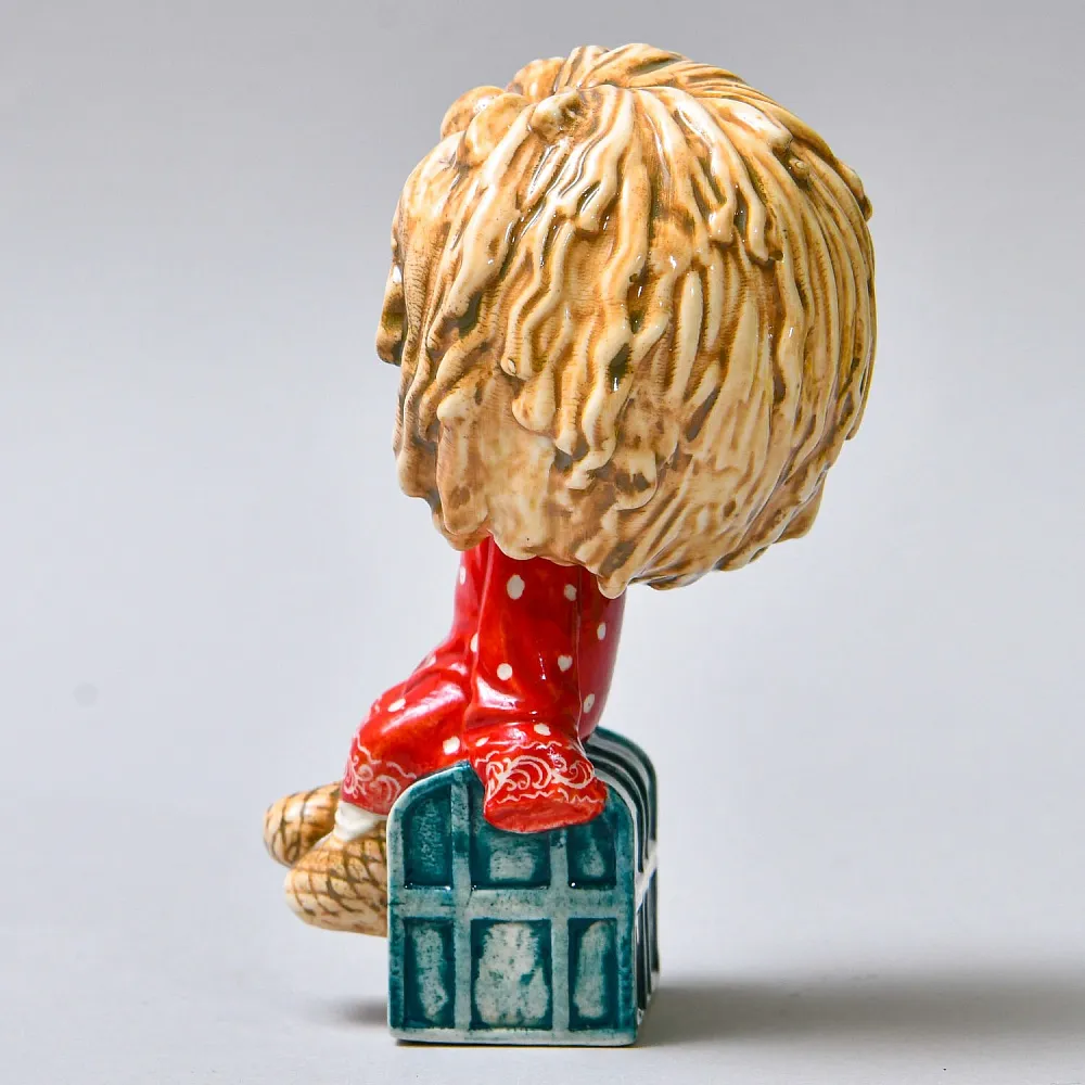 Авторская Коллекционная Фарфоровая Статуэтка «Домовенок Кузя», Россия.