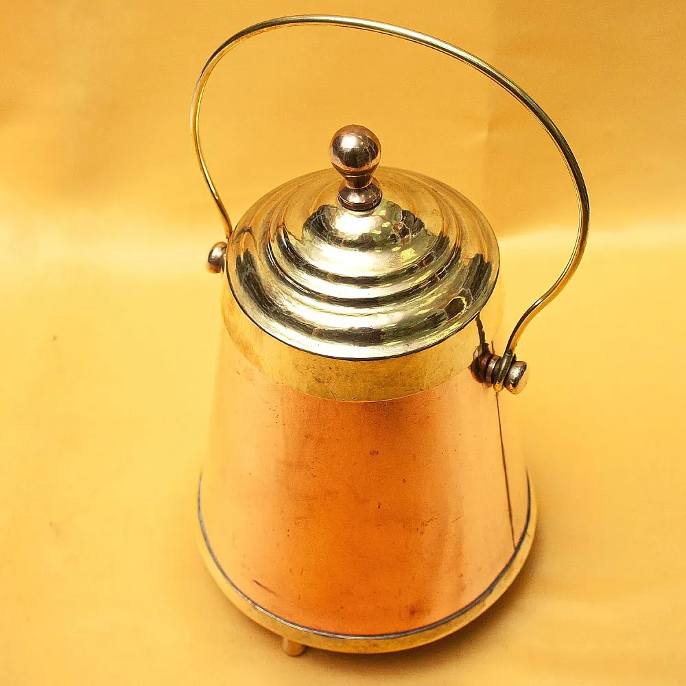 Редкость!!! Антикварное Медное Ведро для Угля - Зольник. Англия начало ХХ века.