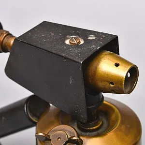 Редкость! Винтажная Бензиновая Горелка - Паяльная Латунная Лампа, Германия -50 гг.