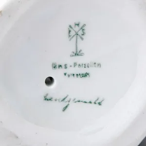 Коллекционная статуэтка «Птица - Зимородок», Фарфор Karl Ens Германия, первая половина ХХ века.