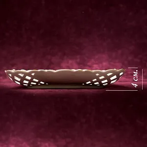 Фарфоровое Блюдо - Фруктовница - Сухарница «Индийский цветок» Фарфор MEISSEN / МЕЙСЕН.