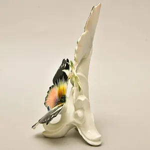 Коллекционная Фарфоровая статуэтка «Две бабочки», Karl Ens Германия, 50-е годы ХХ века.