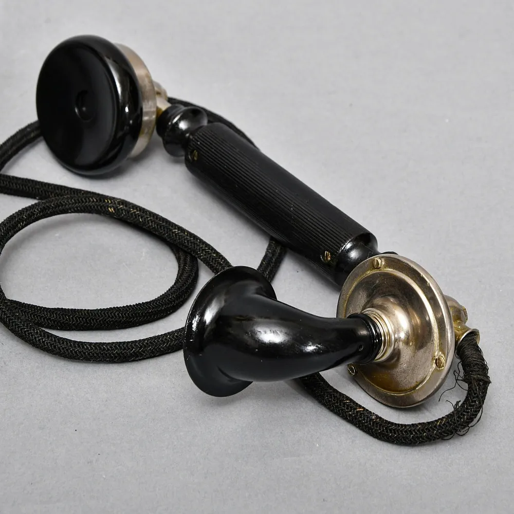 Антикварный Настольный Телефонный аппарат - Телефон «Kjøbenhavns Telefon - KTAS», Дания -1905 год.