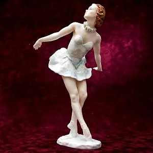 Большая Авторская Фарфоровая Статуэтка «БАЛЕРИНА» ROSENTHAL Германия -1954 год.