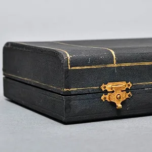 Старинная Сервировочная Лопатка для подачи в футляре, Silverplate Франция первая половина ХХ века.