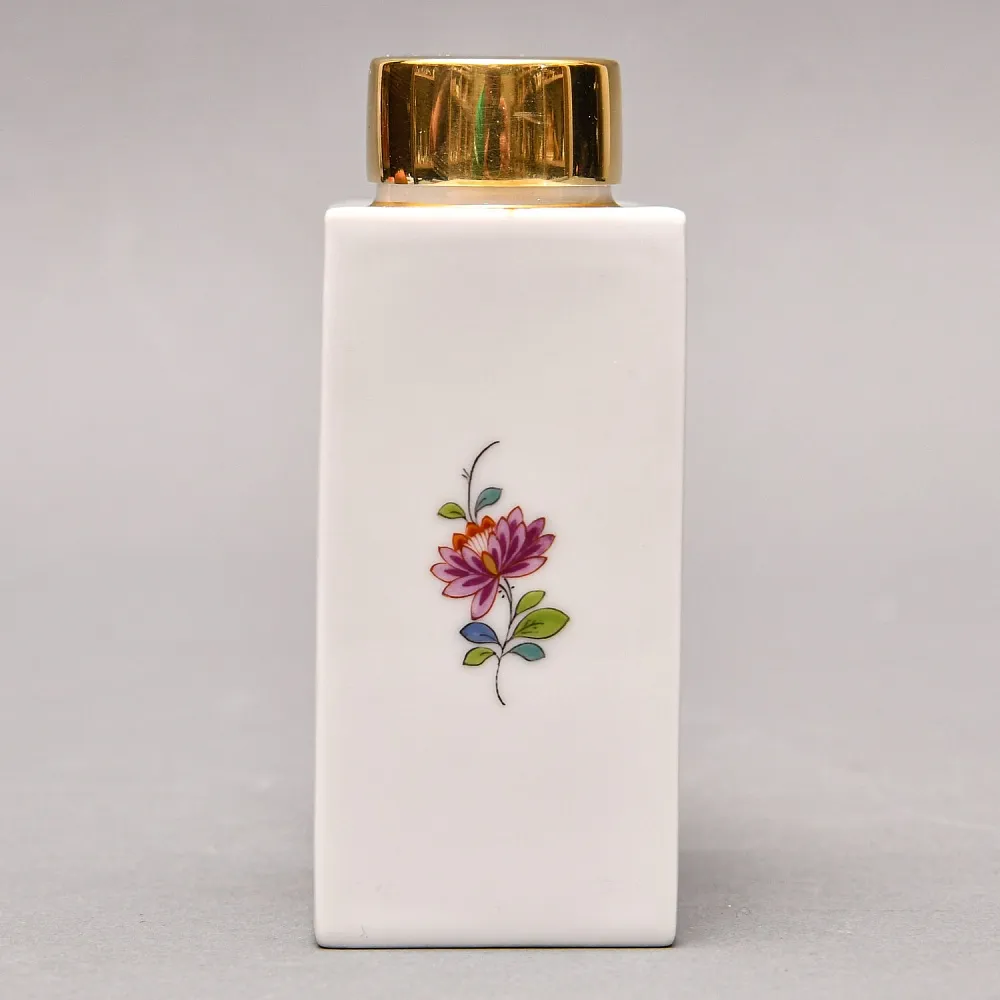 Коллекционная Фарфоровая Чайница - Баночка с крышкой «Букет», MEISSEN Германия ХХ век.