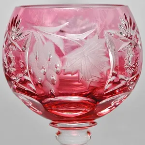 Полный Набор, 8-ть Рюмок «Marsala Glass - Виноград», Хрусталь NACHTMANN Германия, 60 -е годы ХХ века.