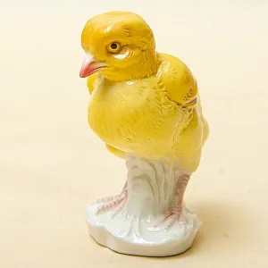 Коллекционная Фарфоровая статуэтка «Маленький Цыплёнок», Карл Энс / Karl Ens, Германия, 50-е гг.