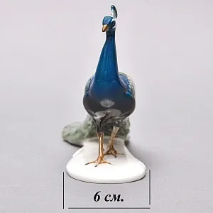 Редкость! Коллекционная Фарфоровая статуэтка «Птица - Павлин», ROSENTHAL Германия 40 гг.