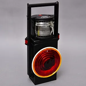 Большой Винтажный Железнодорожный Сигнальный Вагонный Фонарь, СССР - 1977 год.