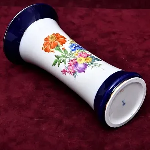 Коллекционная Фарфоровая Ваза для Цветов, MEISSEN Германия, первая половина ХХ века.