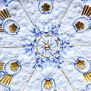 Антикварная Коллекционная Тарелка - Блюдо «ЦВЕТЫ», Фарфор MEISSEN Германия.