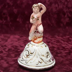 Большой Декоративный Кувшин - Ваза «Райский Сад», Фаянс Capodimonte / Каподимонте Италия Н-53 см.