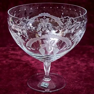 Винтажная Конфетница - Фруктовница - Ваза, Хрусталь Spiegelau Crystal Германия 60 -е гг.