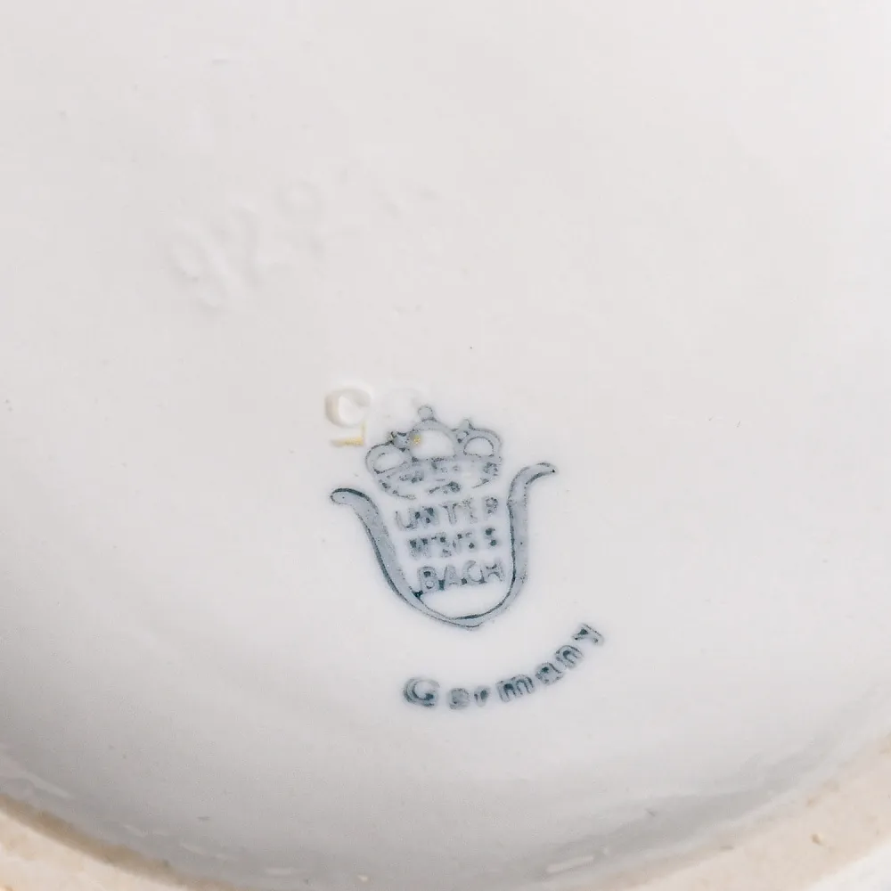 Коллекционная Фарфоровая Статуэтка «Птица. Орел с рыбой», Unterweisbach Германия, 1958 - 1976 годы. 