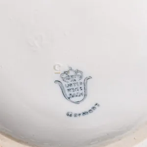 Коллекционная Фарфоровая Статуэтка «Птица. Орел с рыбой», Unterweisbach Германия, 1958 - 1976 годы. 