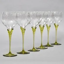 Бокалы для красного вина «Papyrus», Хрусталь Rosenthal Studio Line, Германия -1960 -1969 годы.