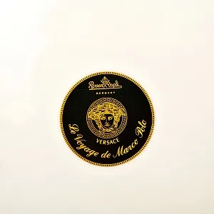 «Путешествие Марко Поло» - Коллекционная Фарфоровая Тарелка - Блюдо, VERSACE, Rosenthal Германия - 1995 год.