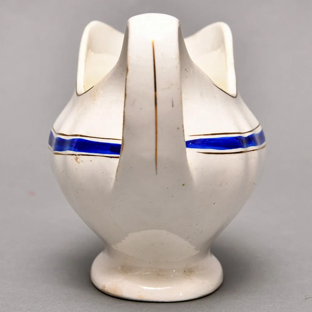 Большой Винтажный Фаянсовый Соусник, Конаково ЗИК, СССР -1955г.