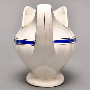 Большой Винтажный Фаянсовый Соусник, Конаково ЗИК, СССР -1955г.