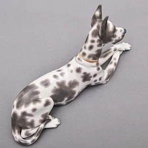 Коллекционная Фарфоровая статуэтка «Собака. Немецкий Дог», Lladro Испания.