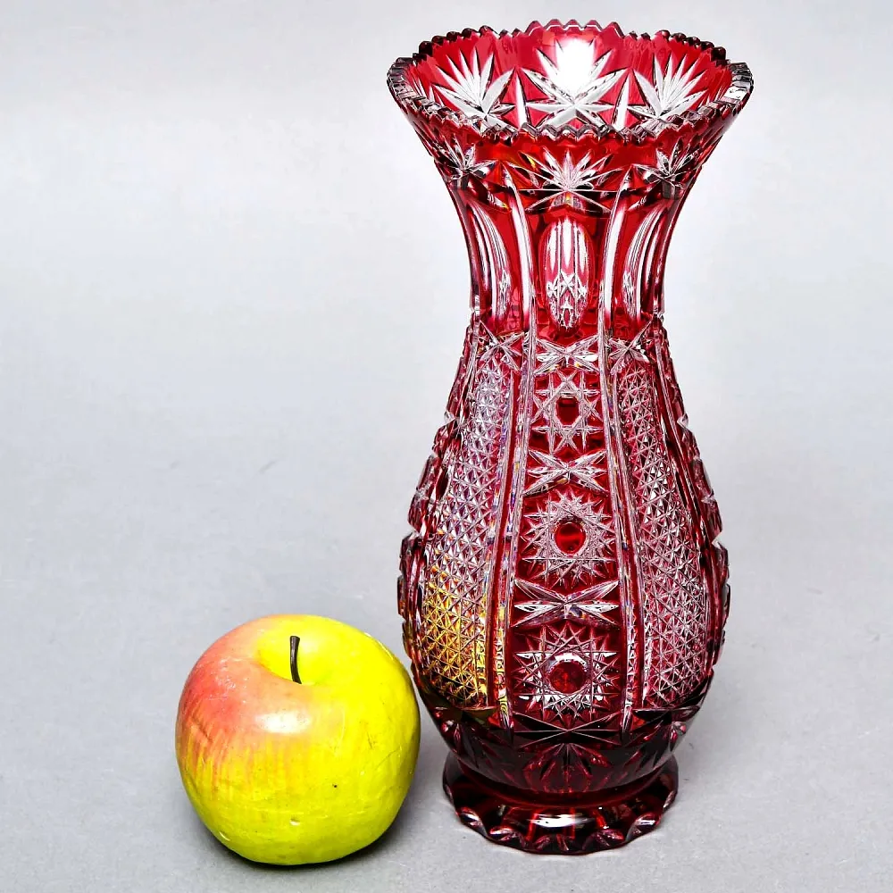 Фигурная Коллекционная Ваза Хрусталь JOSKA BODENMAIS Германия, конец 60-х гг.