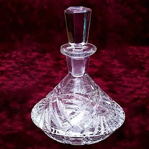 Винтажный Парфюмерный Флакон, Хрусталь Германия, 60 -е годы ХХ века.