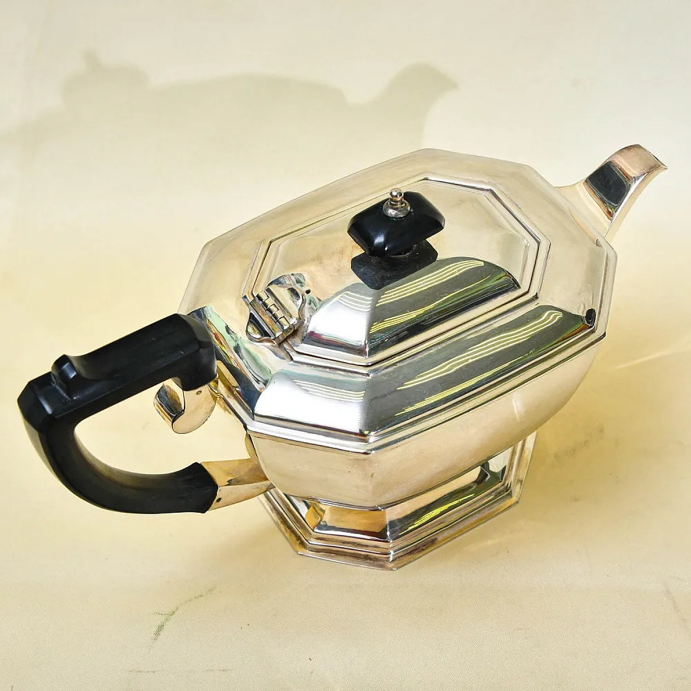 Винтажный Чайно - Кофейный набор из 4-х предметов, SHEFFIELD Англия середина ХХ века.