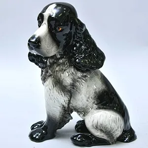 Большая Фарфоровая статуэтка «Спаниель», Goebel Германия, 1971 - 1991 года.