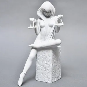 Коллекционная Фарфоровая статуэтка «Девушка, Знак Зодиака - Весы», Royal Copenhagen Дания.