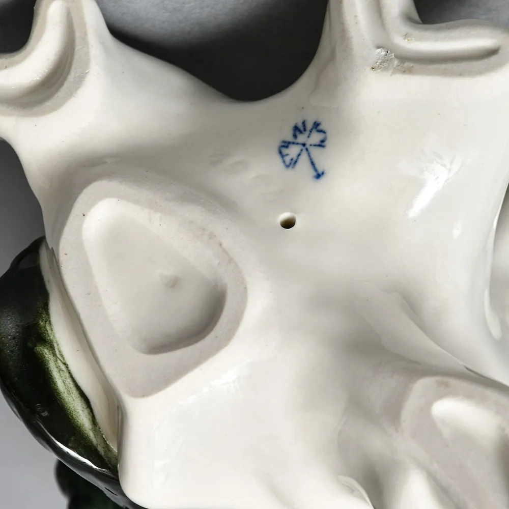 Редкость!  Птица - Большая Фарфоровая статуэтка «Баклан» Карл Энс / Karl Ens, Германия -50 гг.