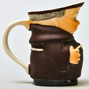 «Очаровательный Монах» Фарфоровый Кувшинчик - Молочник - Соусник на 200 мл., GOEBEL Германия.