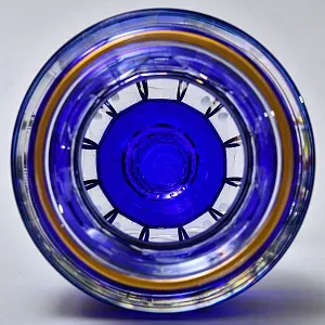 Большая Авторская Коллекционная Ваза «Jupiter. Dance De Flore»,  хрусталь VAL SAINT LAMBERT Бельгия.