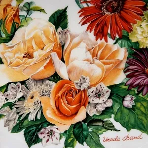 Коллекционная Тарелка «GRANDE FINALE'90» Фарфор, Хучеройтер - Hutschenreuther, Германия.