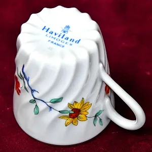 Коллекционная Фарфоровая Кофейная пара HAVILAND Limoges, Франция.