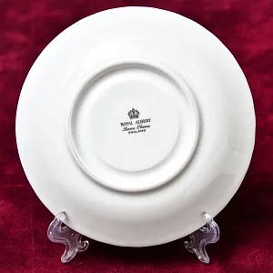 Коллекционная Фарфоровая Чайная пара «Розовая Роза», ROYAL ALBERT Англия, вторая половина ХХ века.