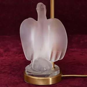 Электрическая Настольная Лампа - Светильник «ARIANE»,  Хрусталь Laligue Франция.