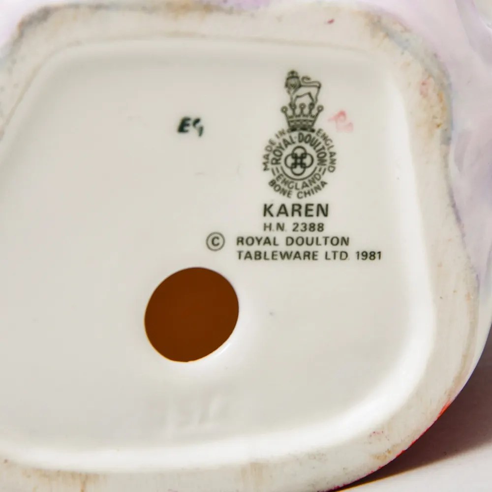 Коллекционная Фарфоровая статуэтка «Испанская Танцовщица. Карен», Royal Doulton Англия.