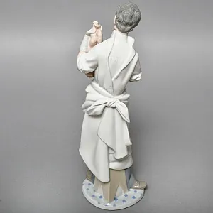 Редкая! Большая Коллекционная Фарфоровая Статуэтка «Врач Акушер» Lladro, Испания -1971 год.