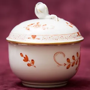 Чайный Сервиз «Индийский цветок» на 6-ть персон Фарфор MEISSEN / МЕЙСЕН Германия.