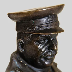 Авторская Настольная Лампа - Статуэтка "СТАЛИН" L'atelier ART & Bronze Франция, конец ХХ - начало ХХI веков.