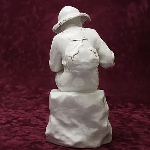 Большая Фарфоровая статуэтка «Юный геолог», СССР Полонне ЗХК, середина ХХ века. 