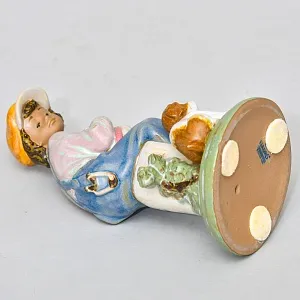 Фарфоровая статуэтка «Хулиган с собачкой», Lladro серия Грес, Испания 1994 - 1998 года.