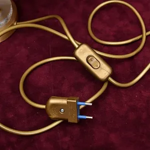 Электрическая Настольная Лампа - Светильник «ARIANE»,  Хрусталь Laligue Франция.